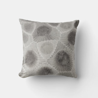 Lake House Decor Michigan Petoskey Stone Outdoor Pillow