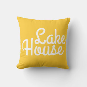 Lake House - Decorative Throw Pillow