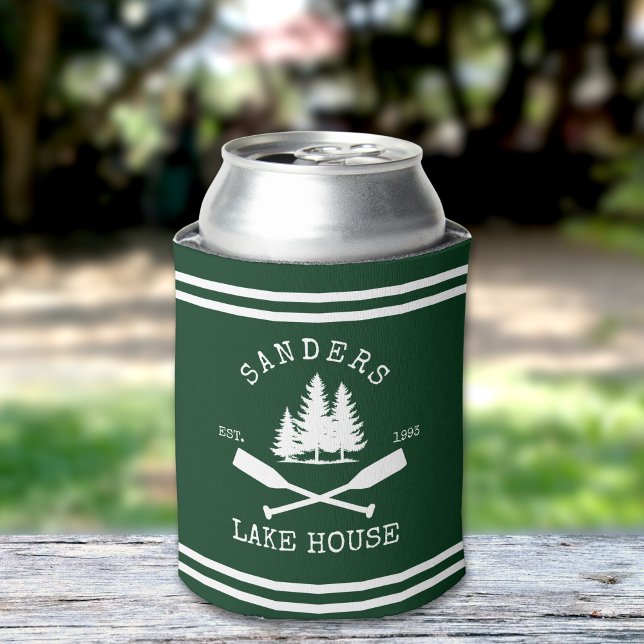Lake House Nautical Boat oars Can Cooler (Creator Uploaded)