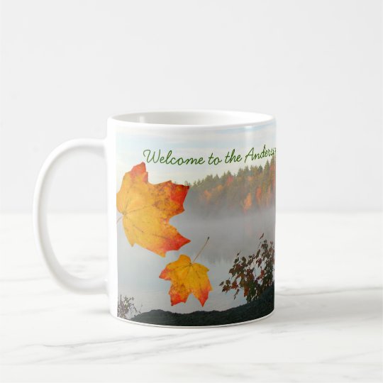 Lake House Personalized Coffee Mugs