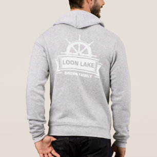 Lake House steering wheel boat Hoodie