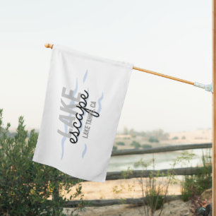 Lake House Vacation Rental -  Flag