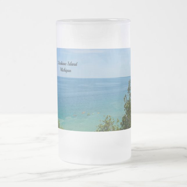 Lake Huron Lookout Frosted Mug (Center)