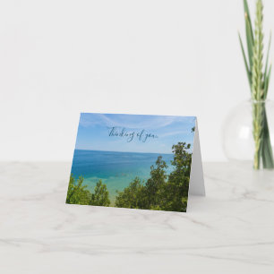 Lake Huron Lookout Thinking Of You Card