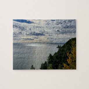 Lake Huron, Mackinac Island view Jigsaw Puzzle