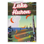 Lake Huron Travel poster (Front)