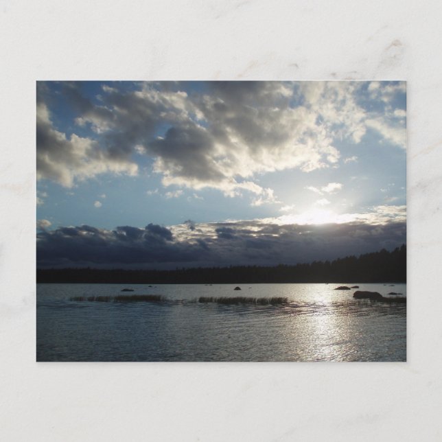 Lake in Finland Postcard (Front)