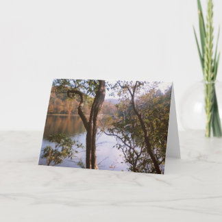 Lake in Mountains Card