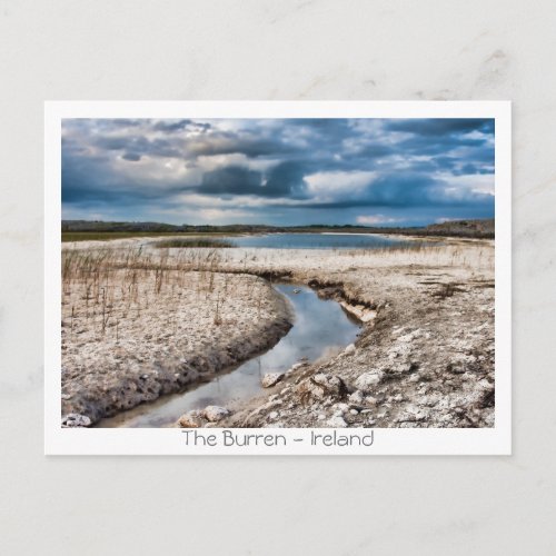 Lake in the Burren Postcard