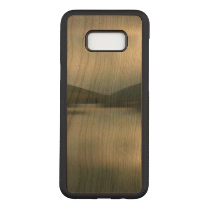 Lake in the mountains carved samsung galaxy s8+ case