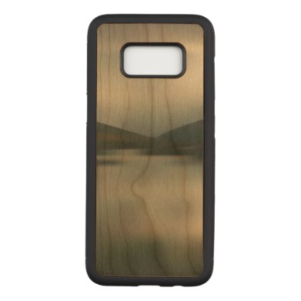 Lake in the mountains carved samsung galaxy s8 case