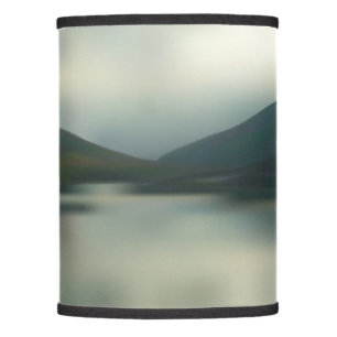 Lake in the mountains lamp shade
