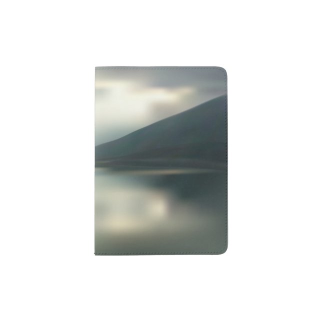Lake in the mountains passport holder (Front)