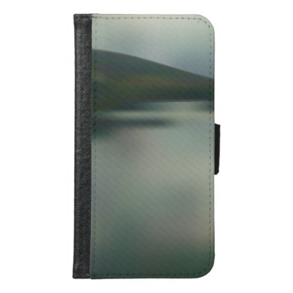 Lake in the mountains samsung galaxy s6 wallet case