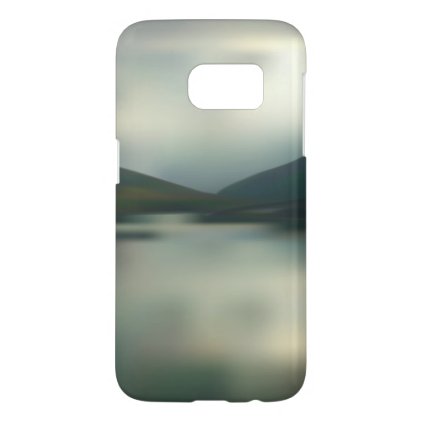Lake in the mountains samsung galaxy s7 case