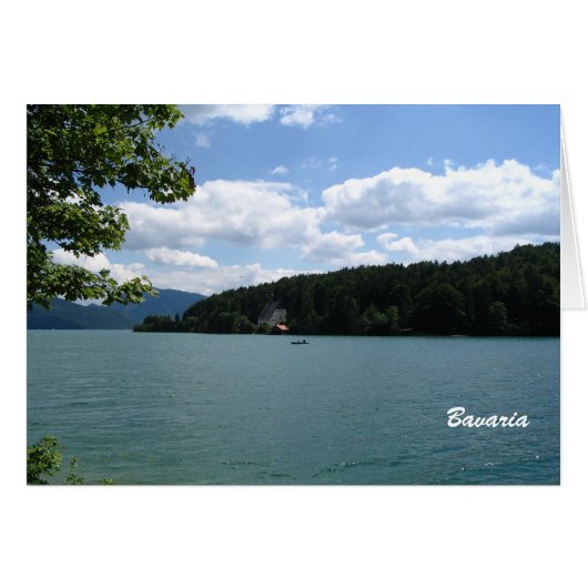 Lake in Upper Bavaria Cards (Front Horizontal)