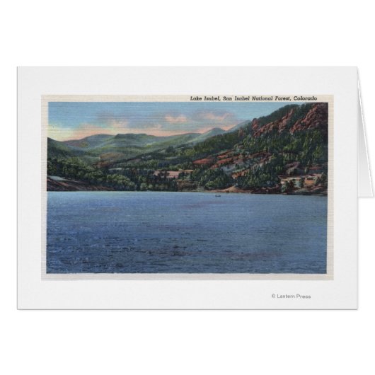 Lake Isabel, Colorado Cards (Front Horizontal)