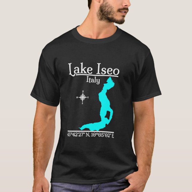 Lake Iseo Italy Long Sleeve T Shirt (Front)