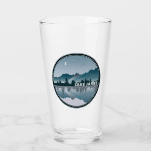 Lake James North Carolina Reflection Glass