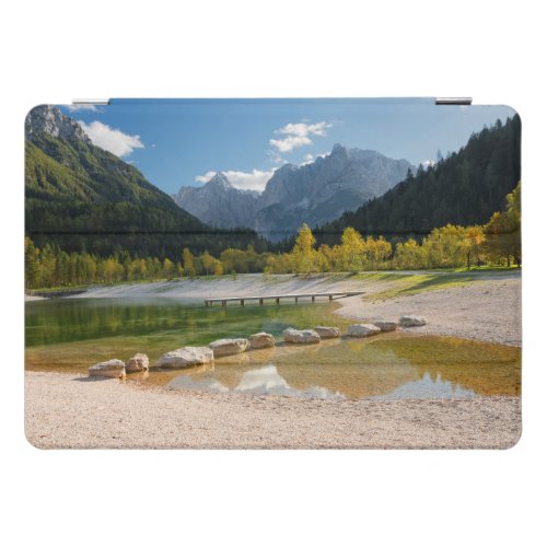 Lake Jasna in the Slovenian Alps in fall iPad Pro Cover