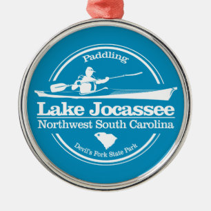 Lake Jocassee (SK) Metal Ornament