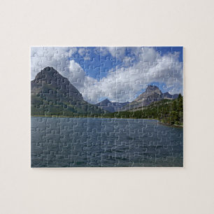 Lake Josephine at Glacier National Park Jigsaw Puzzle