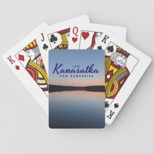 Lake K playing cards NH 