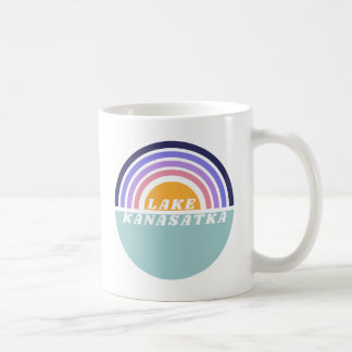 Lake K Retro Rainbow Mug