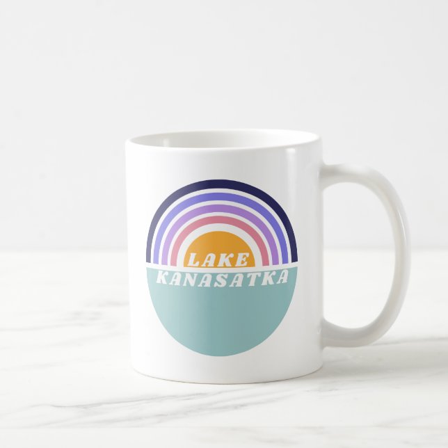 Lake K Retro Rainbow Mug (Right)