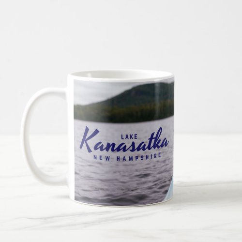 Lake Kanasatka Kayak Notebook Coffee Mug