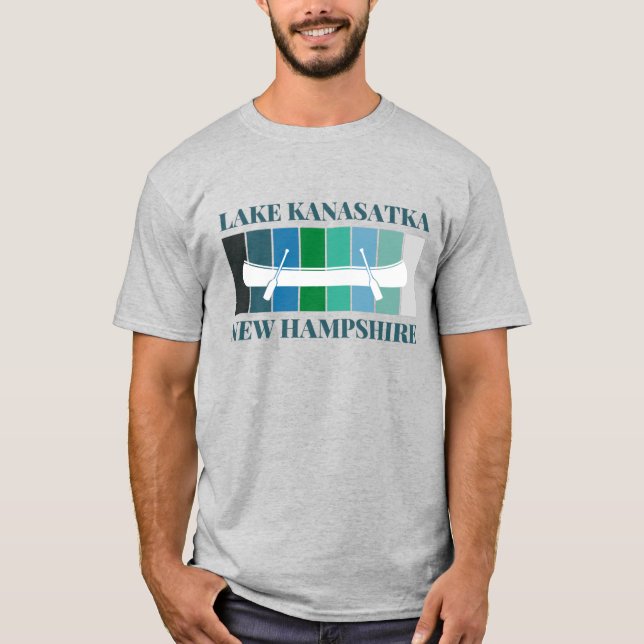 Lake Kanasatka Modern T-Shirt (Front)