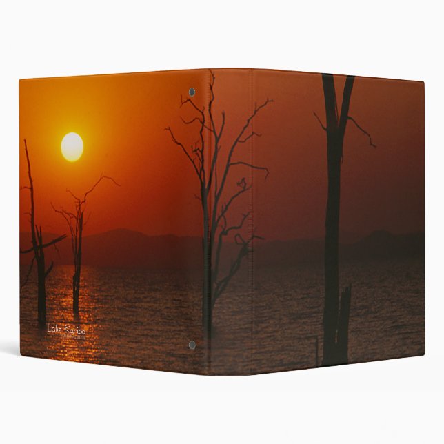 Lake Kariba 3 Ring Binder (Background)