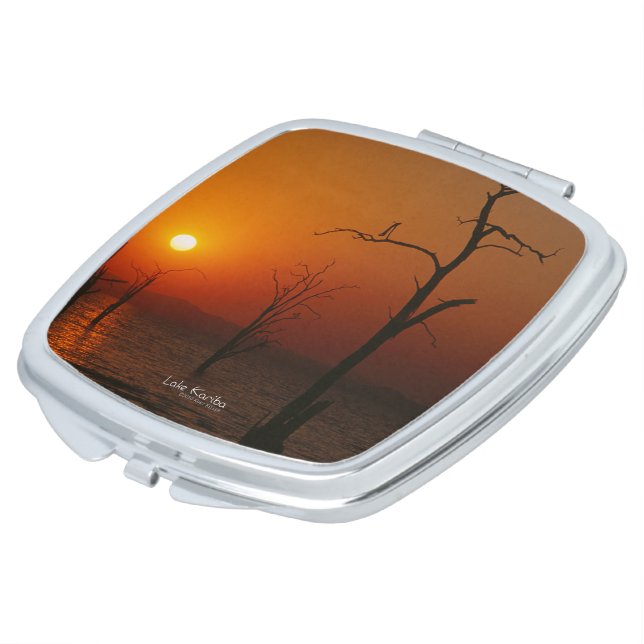 Lake Kariba Mirror For Makeup (Turned)