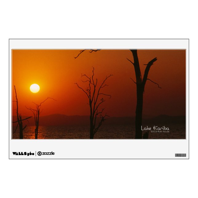 Lake Kariba Wall Sticker (Front)