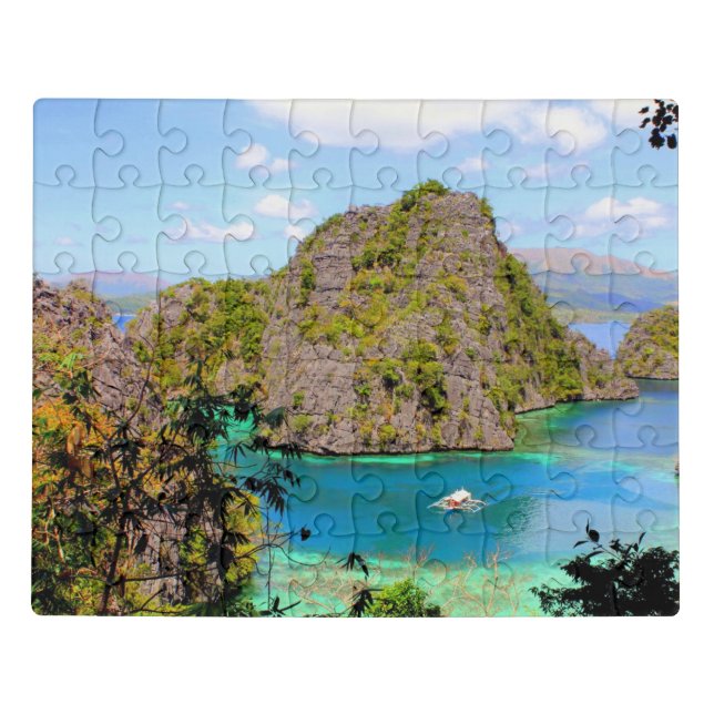 Lake Kayangan in Palawan Jigsaw Puzzle (Puzzle Horizontal)