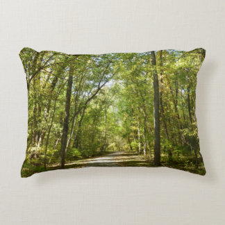Lake Kittamaquandi Trail in Columbia Maryland Accent Pillow