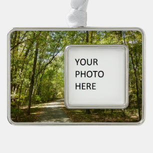 Lake Kittamaquandi Trail in Columbia Maryland Christmas Ornament