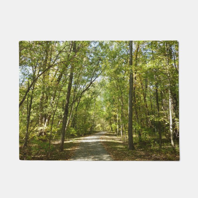 Lake Kittamaquandi Trail in Columbia Maryland Doormat (Front)