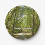 Lake Kittamaquandi Trail in Columbia Maryland Paper Plates