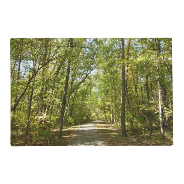 Lake Kittamaquandi Trail in Columbia Maryland Placemat (Front)