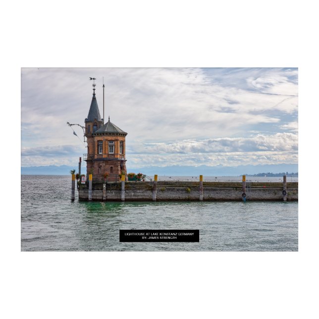 Lake Konstanz Germany Acrylic Print (Front)