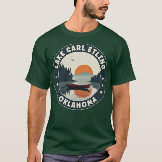 Lake l Etling Oklahoma Sunset T-Shirt
