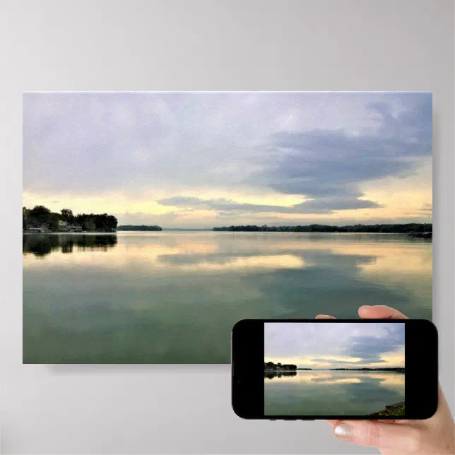 Lake La Belle, Oconomowoc, Wisconsin Poster Zazzle