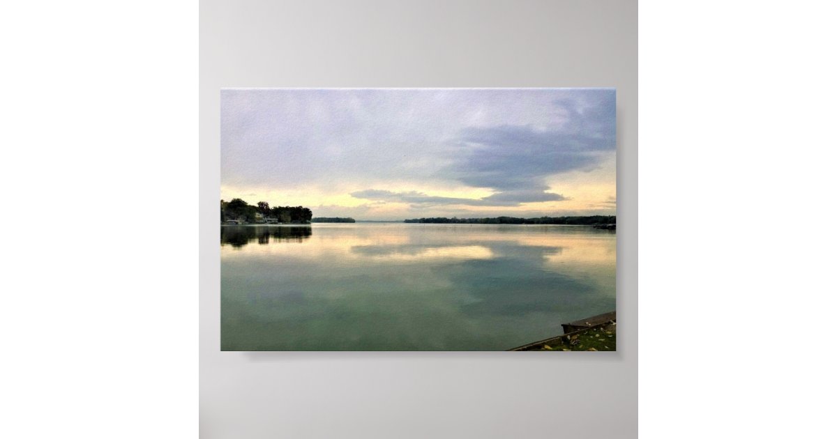 Lake La Belle, Oconomowoc, Wisconsin Poster Zazzle