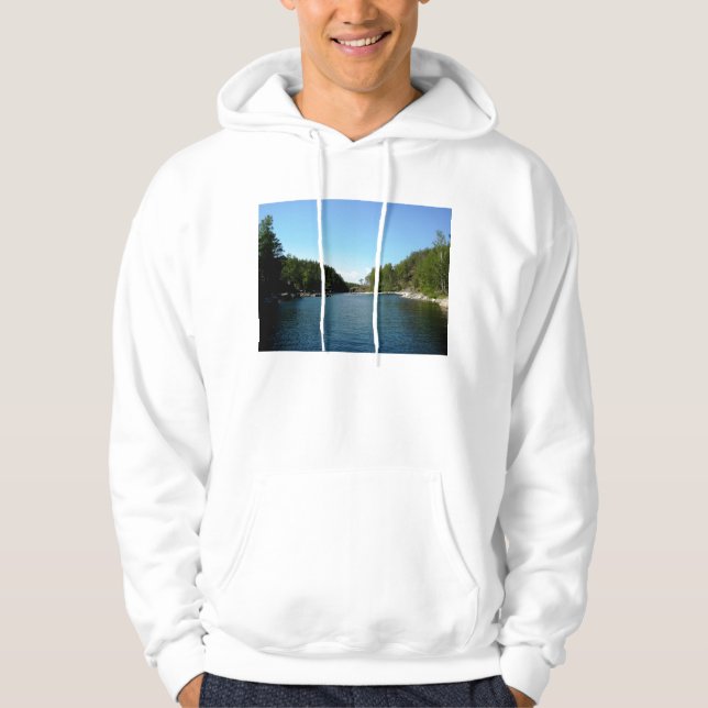 Lake Ladoga Landscape Hoodie (Front)