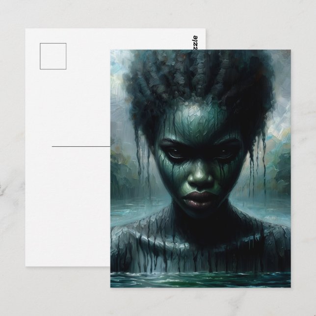 Lake Lanier African American Water Spirit  Postcard (Front/Back)