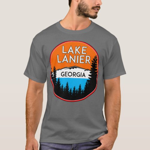 LAKE LANIER GEORGIA ANCHOR GA NAUTICAL HOUSEBOAT B T_Shirt