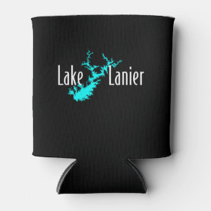 Lake Lanier Georgia Lake Map Boating and Fishing Can Cooler
