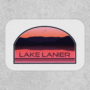 Lake Lanier Georgia Red Sunrise Patch