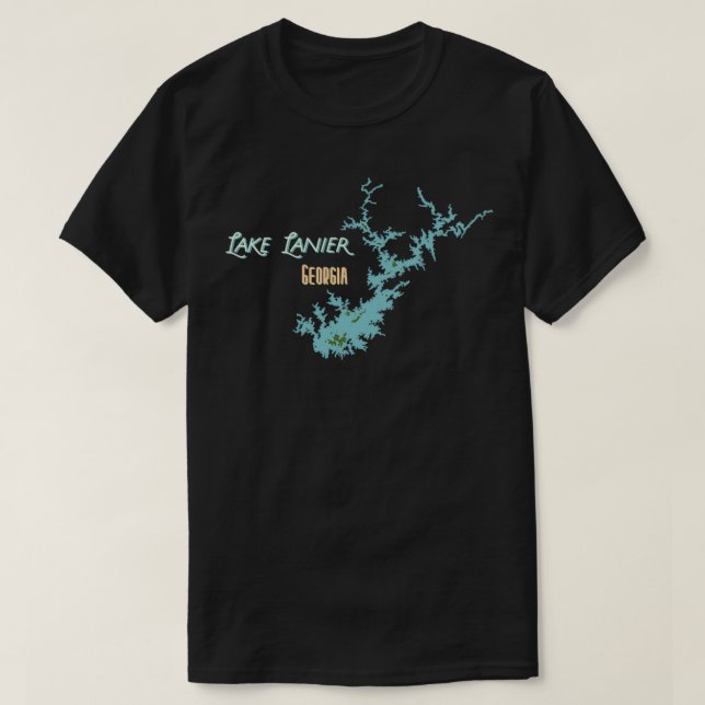 Lake Lanier Georgia T-Shirt (Design Front)